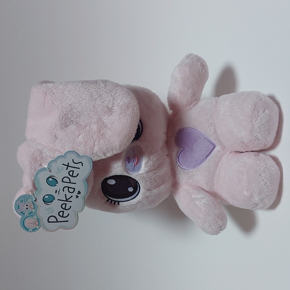 PeekaPets A Boo Bunny pink purple Stuffed Animal plush Doll great Gift kids - Picture 1 of 5